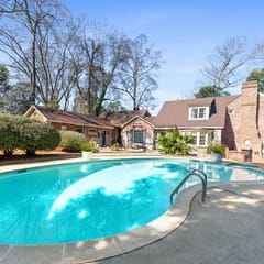 Historic Brick Retreat w/ Pool & Games