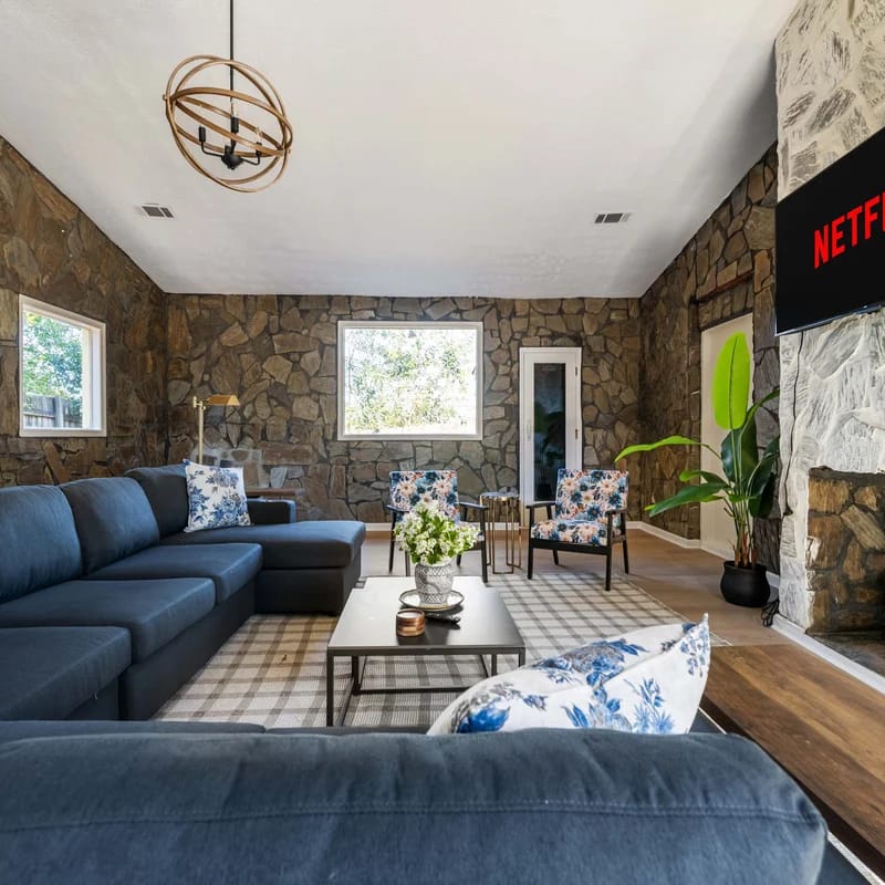 Historic Brick Retreat w/ Sauna, Pool & Games